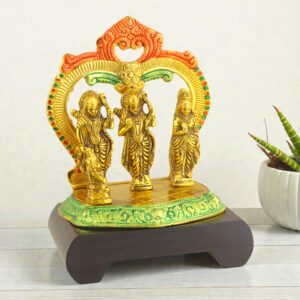 Ram Darbar with Wooden Base