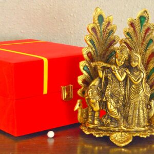 Radha Krishna with Velvet Box