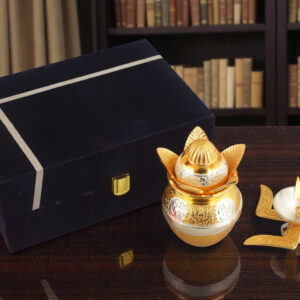 Swastik Diya with Mangal Kalash Gift Set