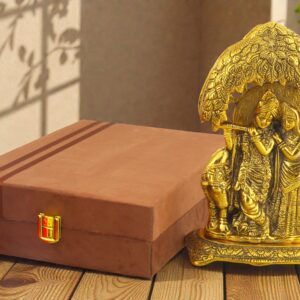 Radha Krishna with Velvet Box