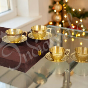 Brass Tea Cup Set