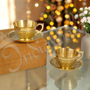 Brass Tea Cup Set