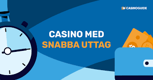 Casinon med snabba uttag - En guide till de bästa alternativen