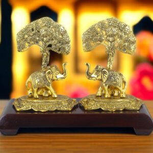 Metal Elephant Statue