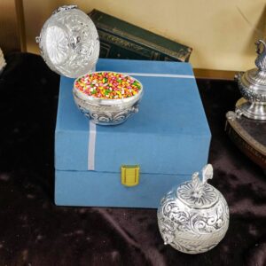 German Silver Bowl Set