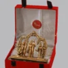 Gold Plated Ram Darbar Velvet Box Gift
