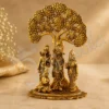 Gold Plated Ram Darbar Tree Figurine