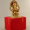 Gold Plated Ganesh in Velvet Box for premium corporate gifting