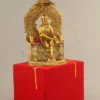 Gold Plated Sai Baba Aluminium Idol Velvet Box for premium spiritual gifting