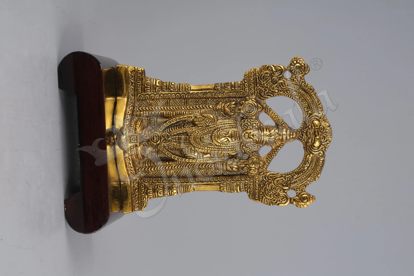 INW-15317 Gold Plated Balaji Statue in premium aluminium