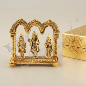 Aluminium Ram Darbar Velvet Box for spiritual gifting