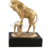 Elegant Silver Plated Aluminium Giraffe Statue for home decor and corporate gifting