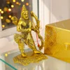 Elegant Gold Plated Ram Ji Gift in a premium red velvet box