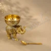 Elegant Gold Plated Elephant Bowl for premium bulk gifting