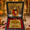Sai Baba Wooden Box Charan Paduka for spiritual gifting