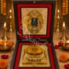 3D Ramlalla Wooden Box Charan Paduka for spiritual gifting