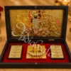 Shrinath Ji Temple Wooden Charan Paduka box for spiritual home decor