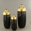 Handcrafted 12 Inch Antique Aluminium Flower Pot for premium home decor