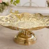10 Inch Designer Brass Bowl Set in a premium velvet box
