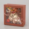 INW-210_1 A beautifully handcrafted 3 Inch Brass Copper Lotus Diya with a dual-tone finish.