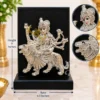 INW-9464_1 6 Inch German Silver Durga Statue in a premium velvet box