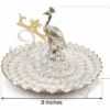 INW-9500_1 Handcrafted German Silver Peacock Gifting Tray for premium corporate gifting